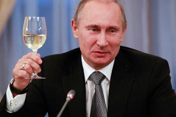 Владимир Путин поздрави българите за 3 март